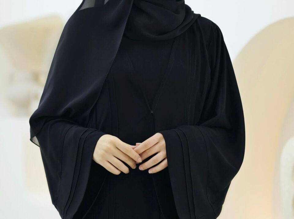 Nervürlü Abaya