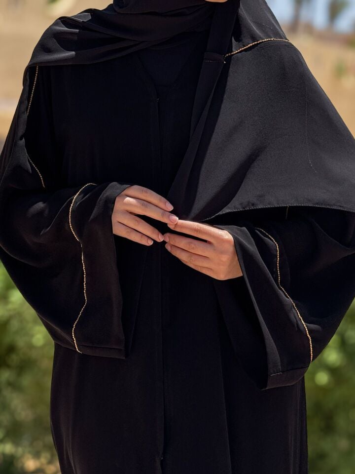 Gold Biyeli Abaya
